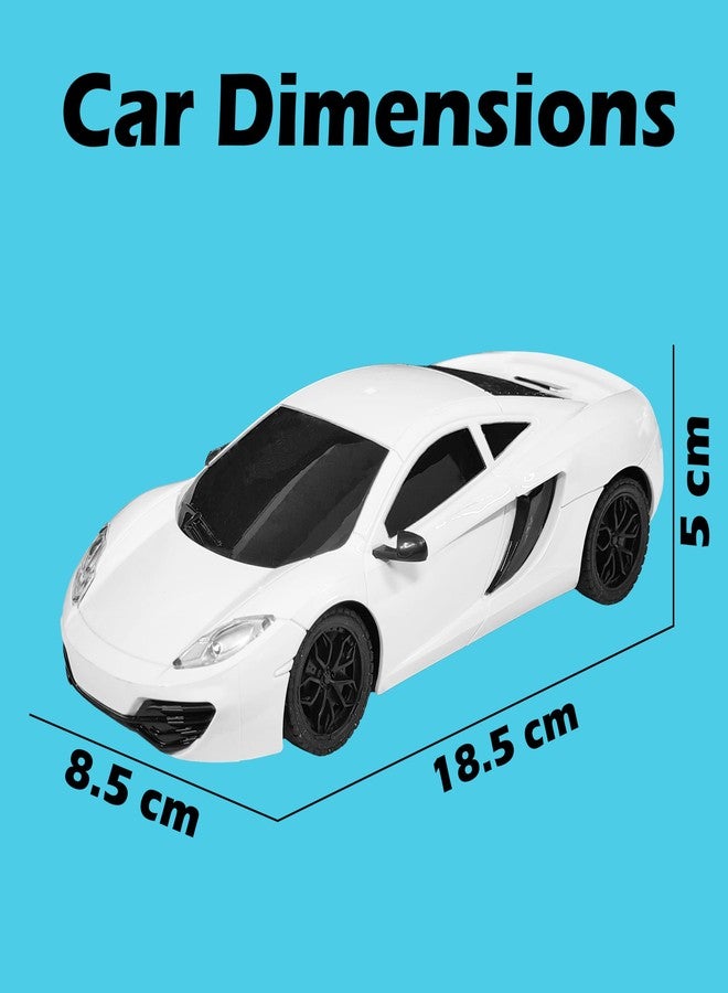 VGRASSP Realistic Model Style RC Model Small Remote Control Toy Car with Light and Realistic Sound - Full Function Remote - Colour as per Stock - Image 3
